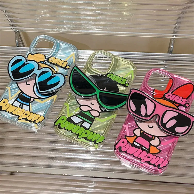 Lovely Sunglasses Bracket Phone Case