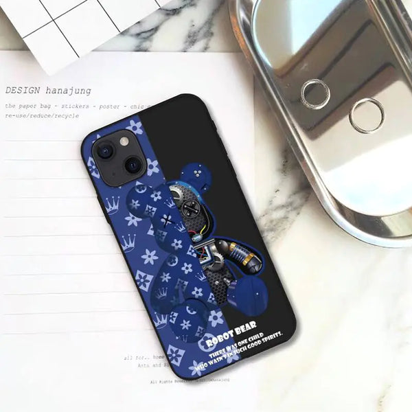 Luxury Cute Bear Phone Case